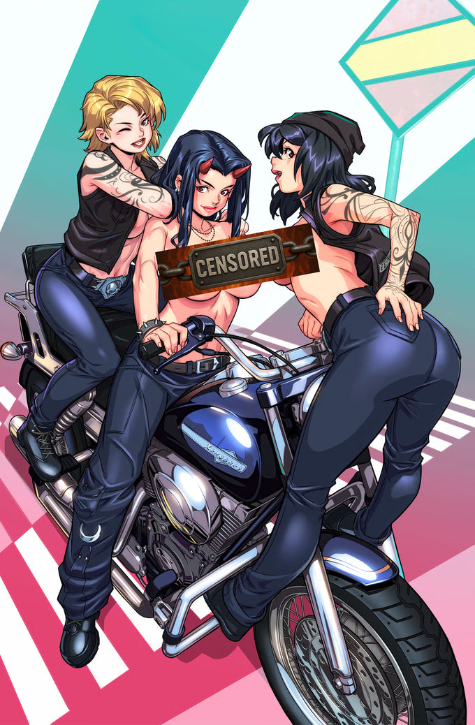 Mistresses of Mayhem: FEMCRO #1 Cover B - XONG BROS
