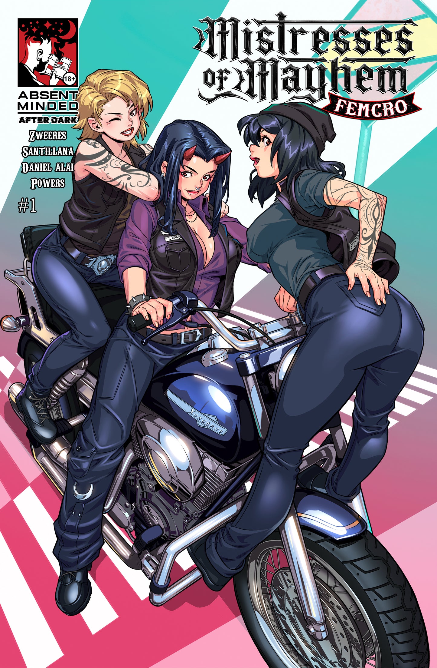 Mistresses of Mayhem: FEMCRO #1 Cover B - XONG BROS