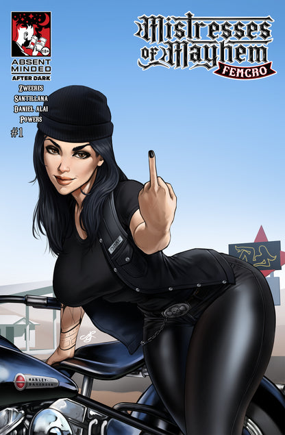 Mistresses of Mayhem: FEMCRO #1 Cover C - M.R. Gunn