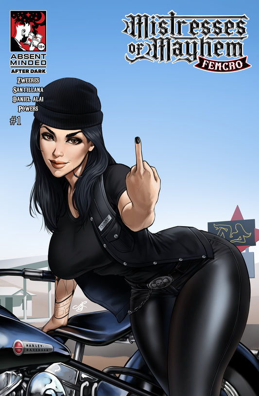 Mistresses of Mayhem: FEMCRO #1 Cover C - M.R. Gunn