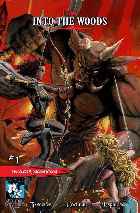 Imaginomicon: Into the Woods #1 D&D Player's Handbook Homage