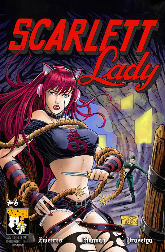 Scarlett #6 - Tom Cuthbert (Phantom Lady 17 Homage)