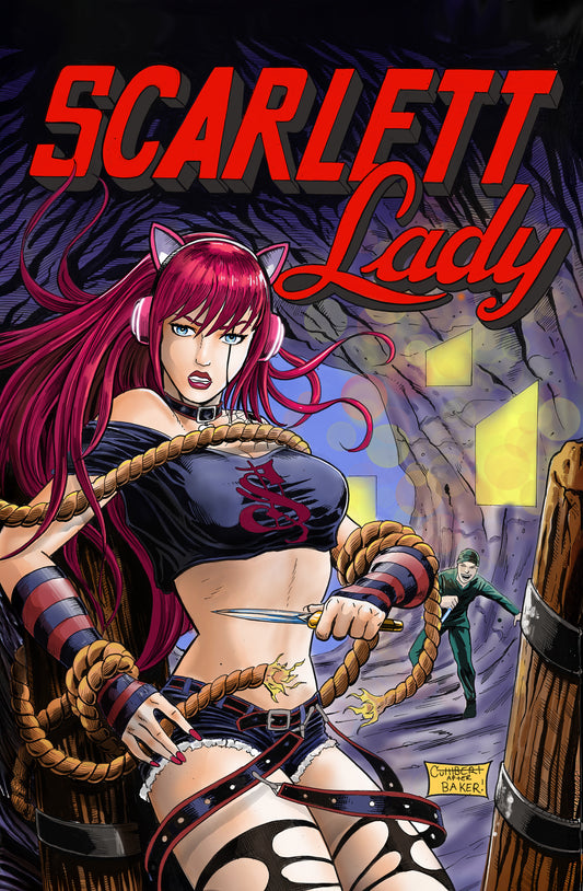 Scarlett #6 - Tom Cuthbert (Phantom Lady 17 Homage)