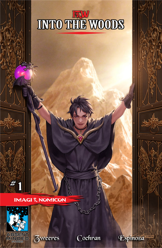 Imaginomicon: Into the Woods #1 D&D Dungeon Master Homage