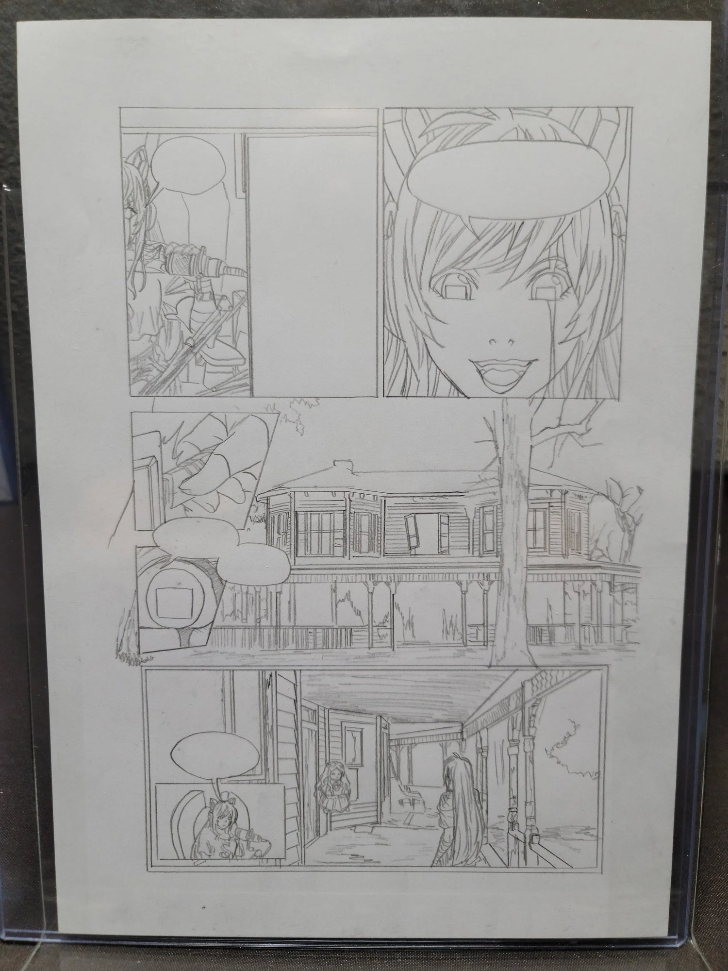 Scarlett #1 Pages (Pencils)