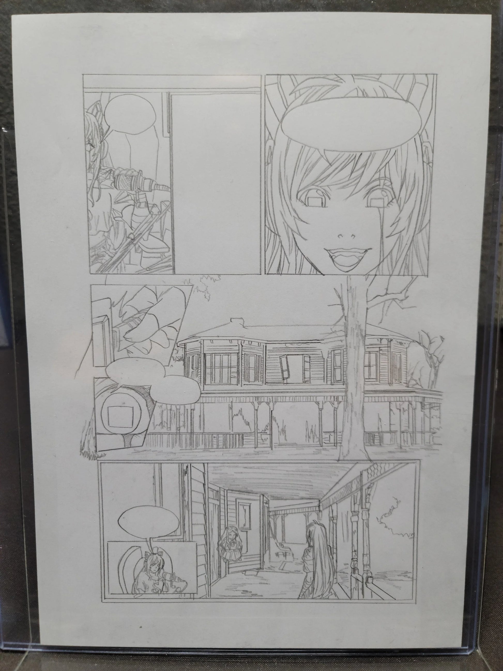 Scarlett #1 Pages (Pencils)