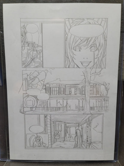 Scarlett #1 Pages (Pencils)