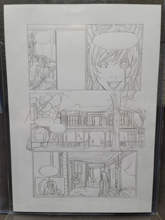 Scarlett #1 Pages (Pencils)