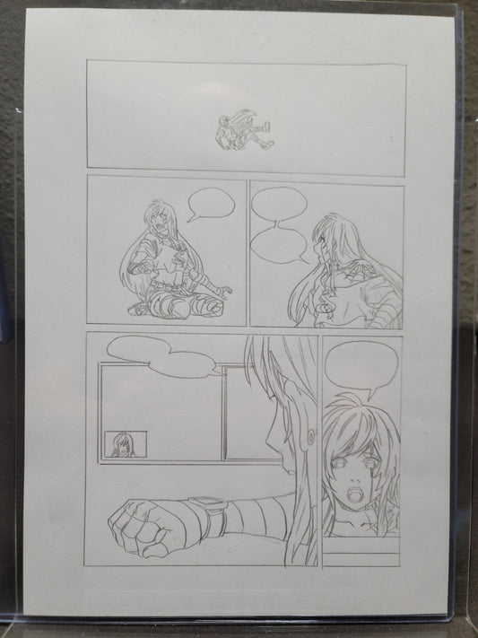 Scarlett #1 Pages (Pencils)