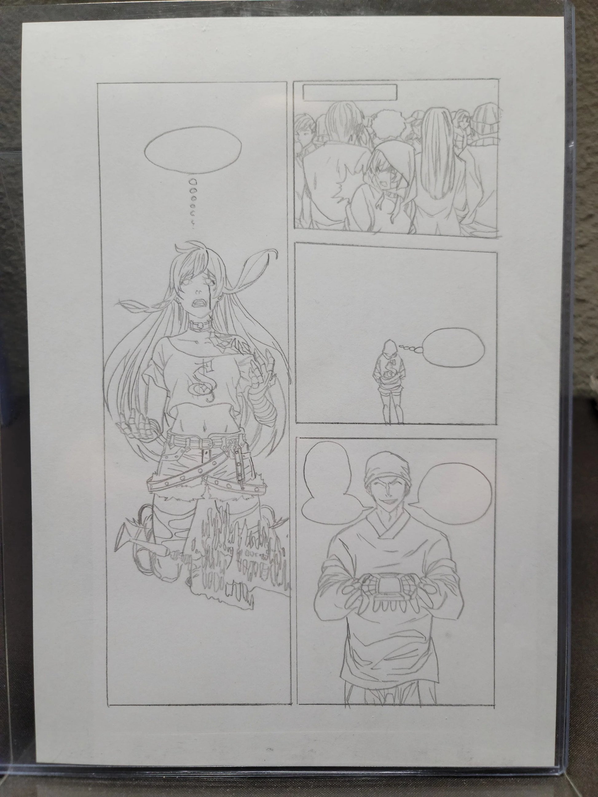 Scarlett #1 Pages (Pencils)