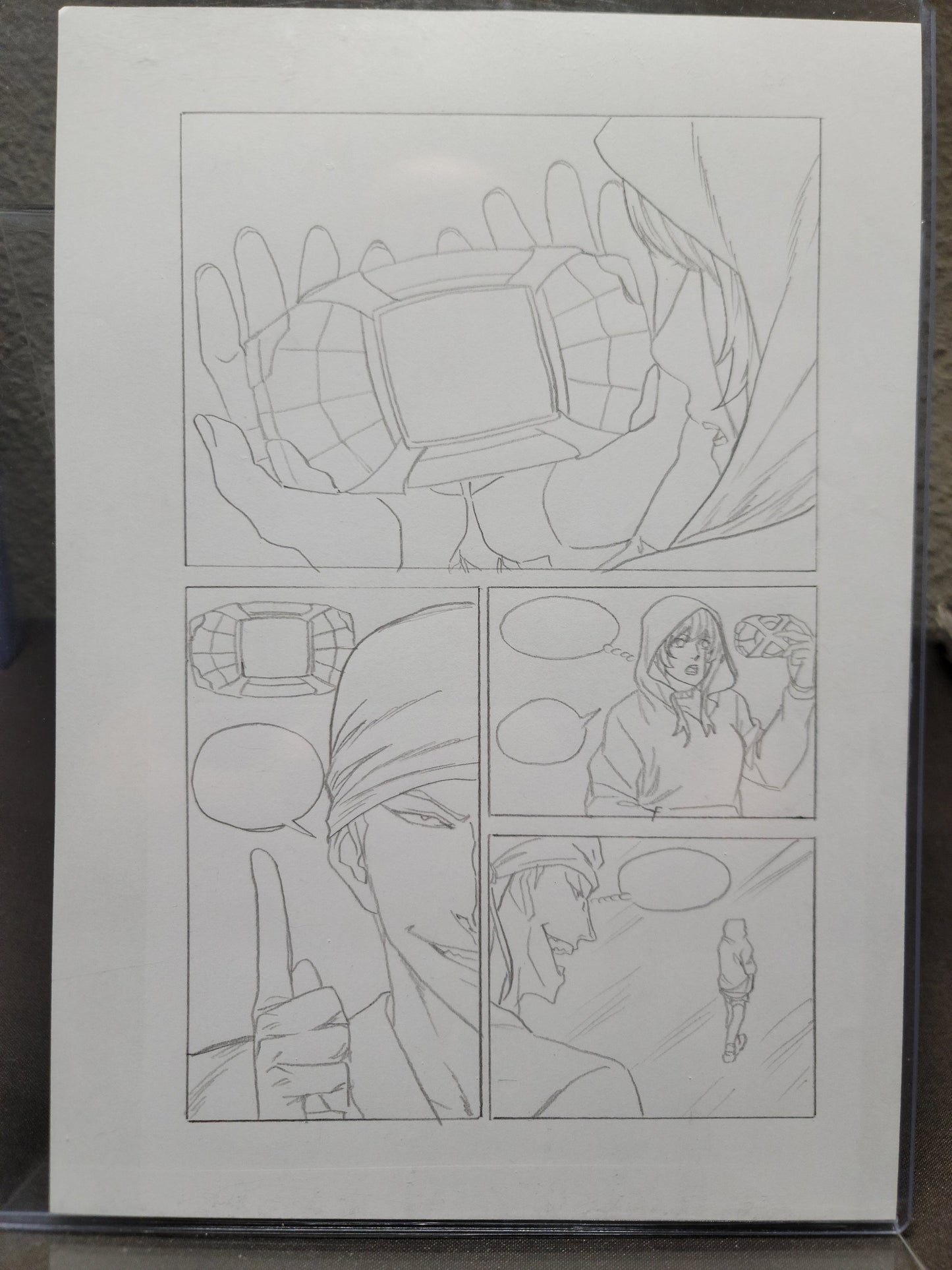 Scarlett #1 Pages (Pencils)