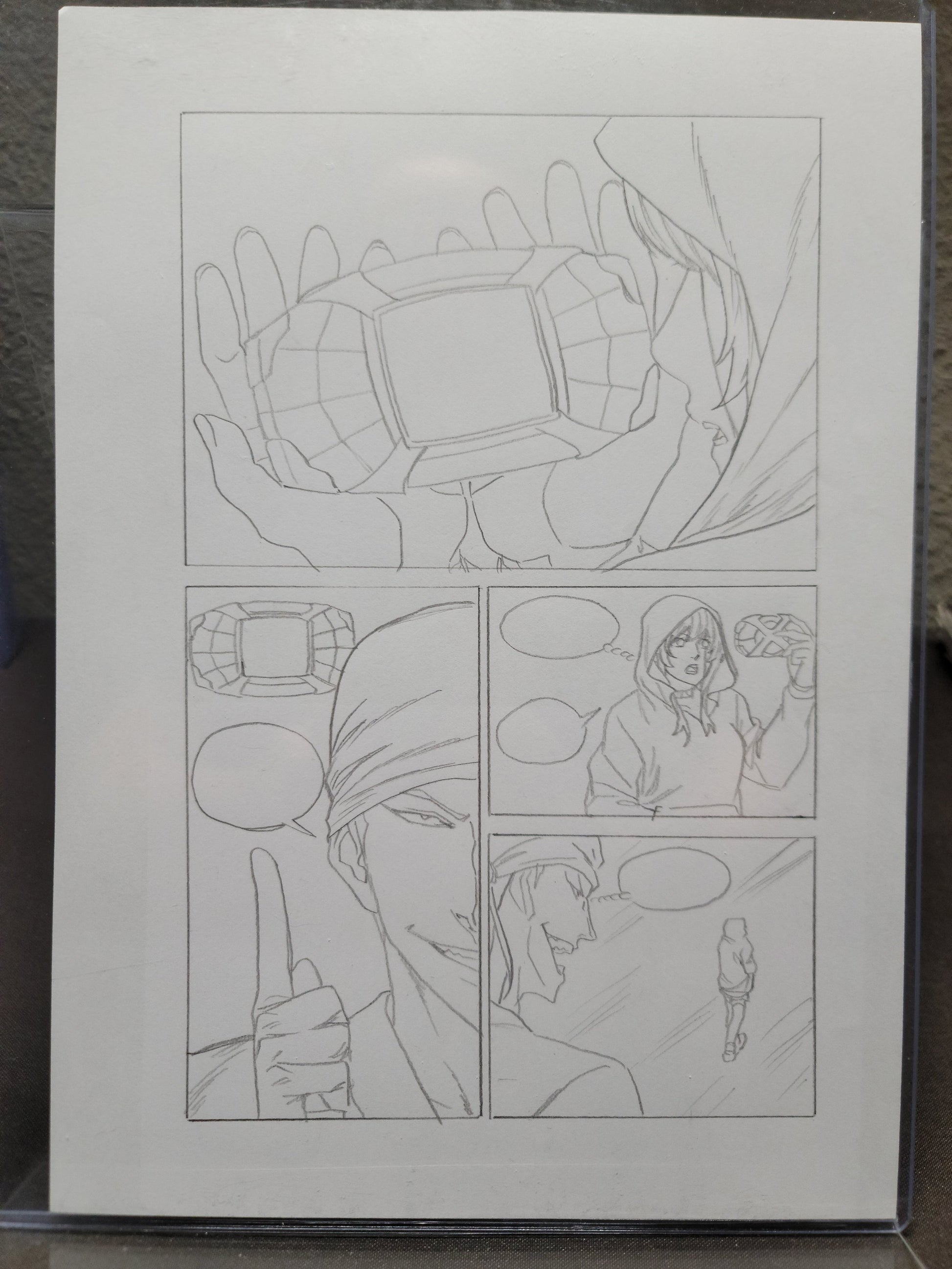 Scarlett #1 Pages (Pencils)
