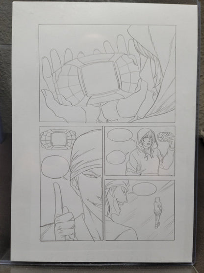 Scarlett #1 Pages (Pencils)