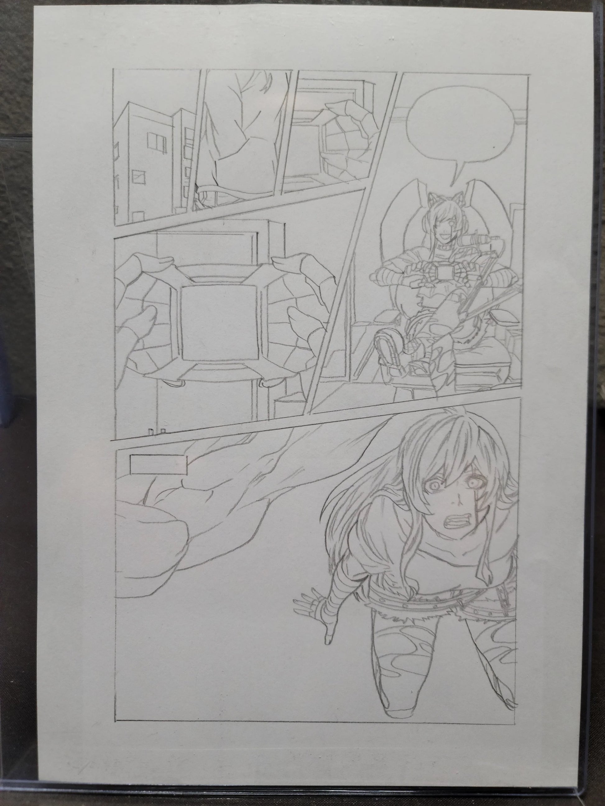 Scarlett #1 Pages (Pencils)