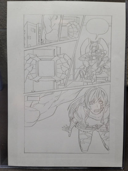 Scarlett #1 Pages (Pencils)