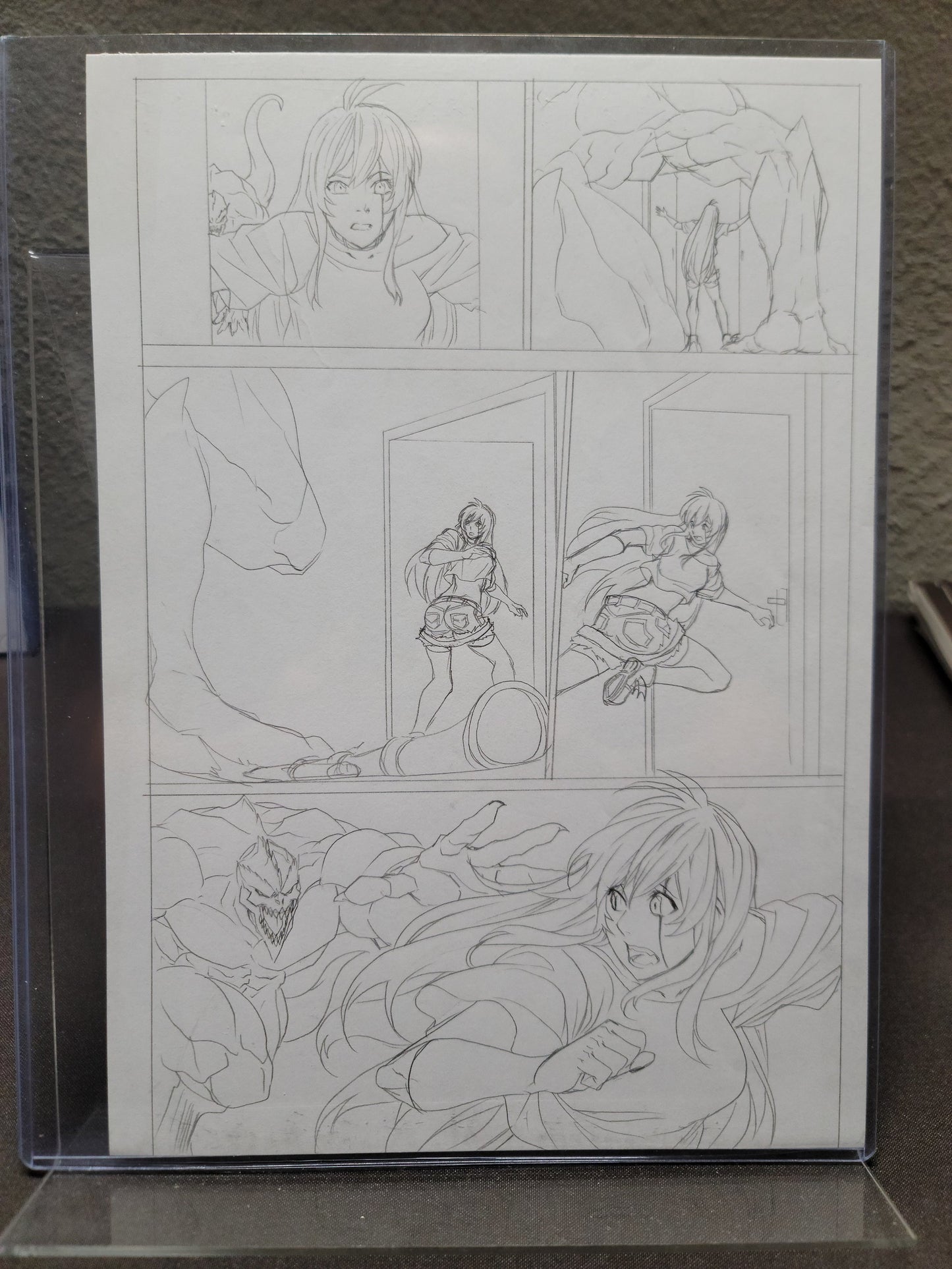 Scarlett #1 Pages (Pencils)