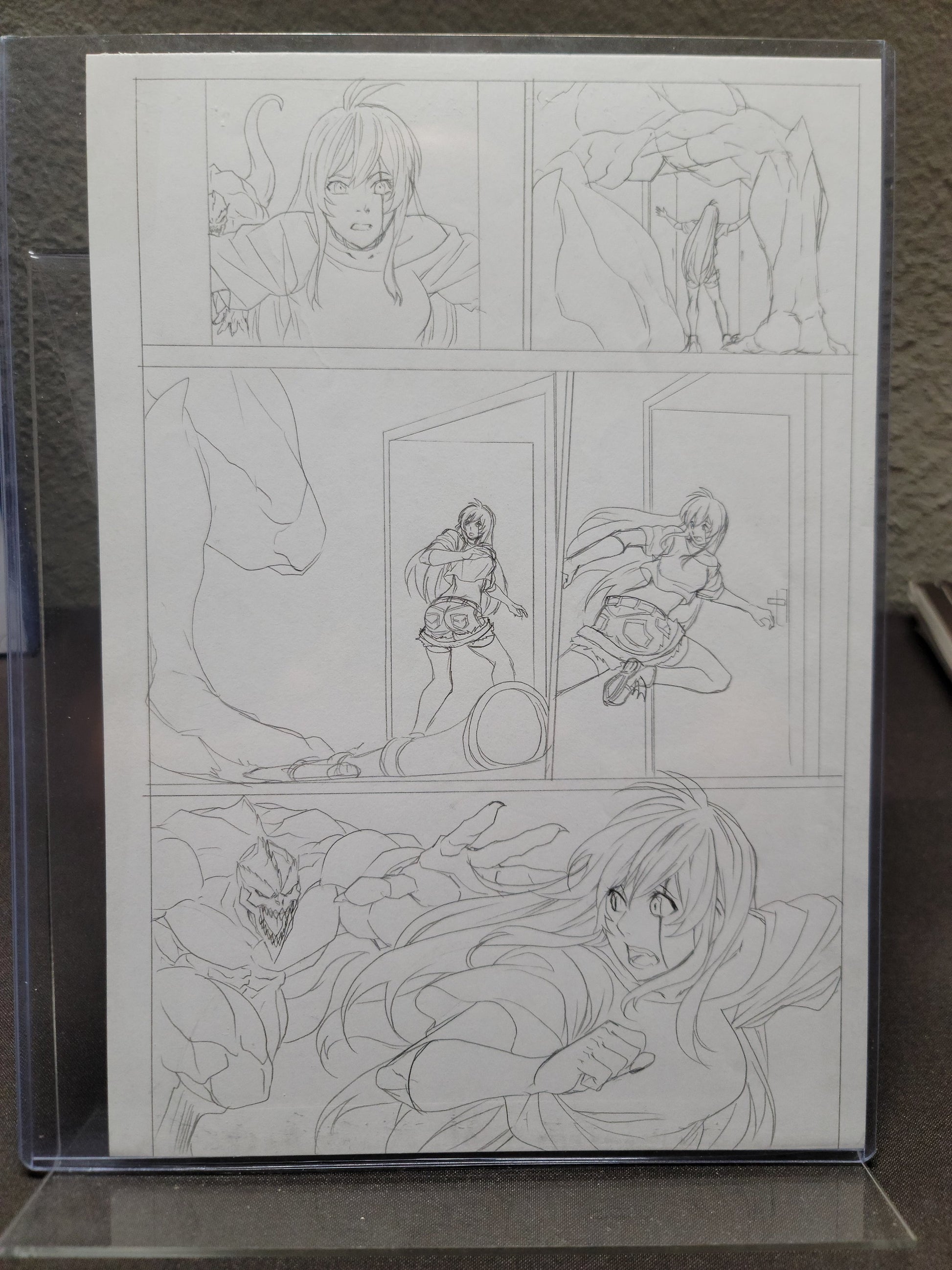Scarlett #1 Pages (Pencils)