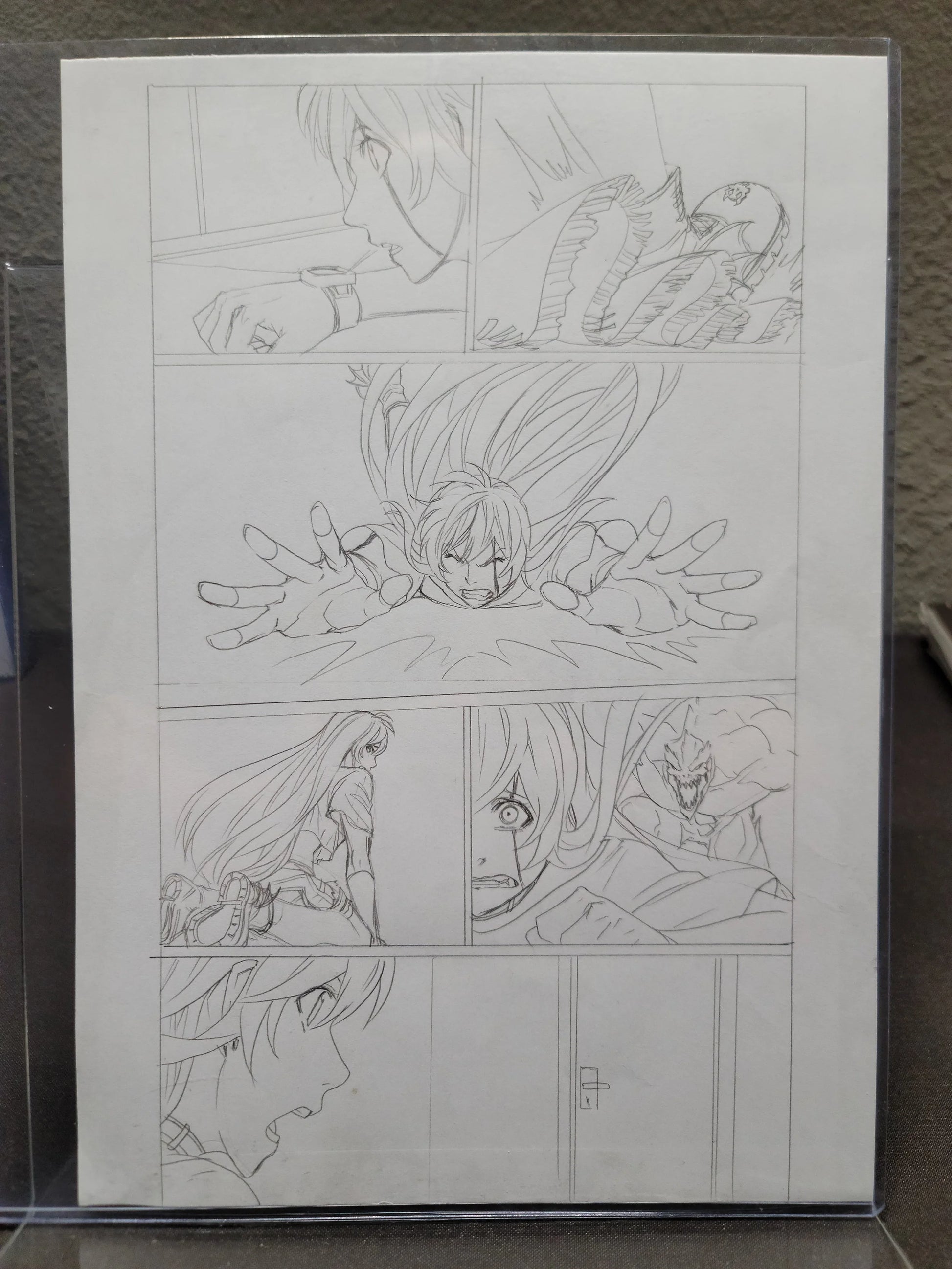 Scarlett #1 Pages (Pencils)
