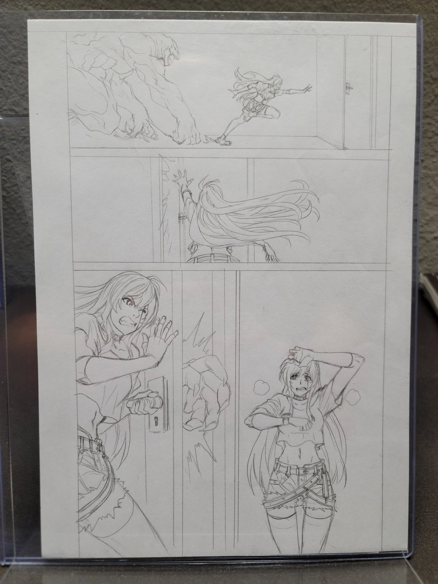 Scarlett #1 Pages (Pencils)