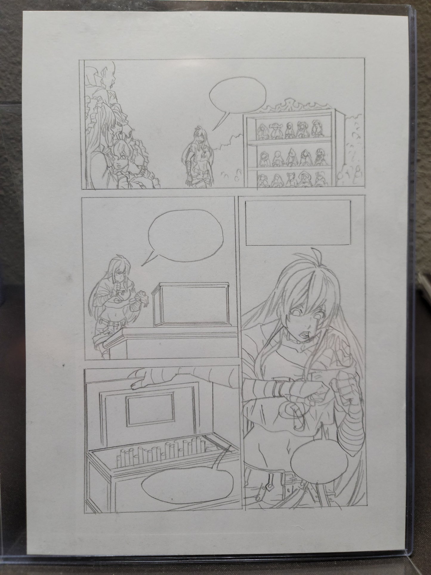 Scarlett #1 Pages (Pencils)