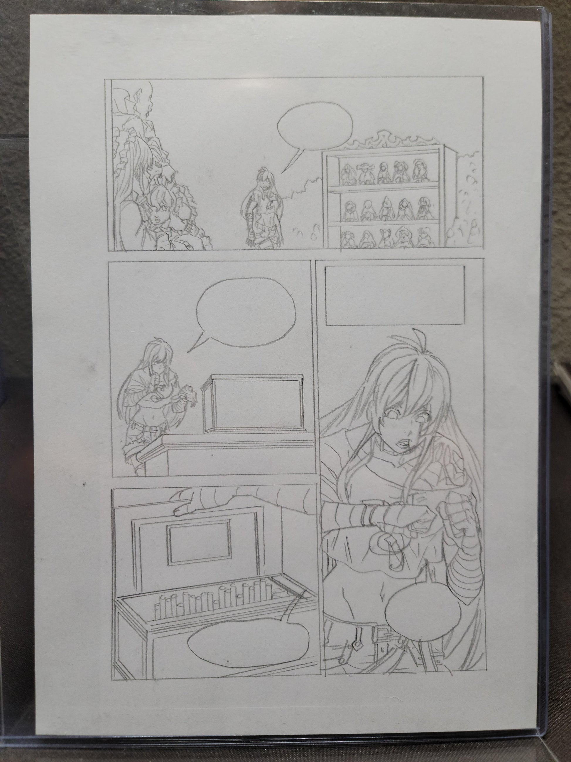 Scarlett #1 Pages (Pencils)