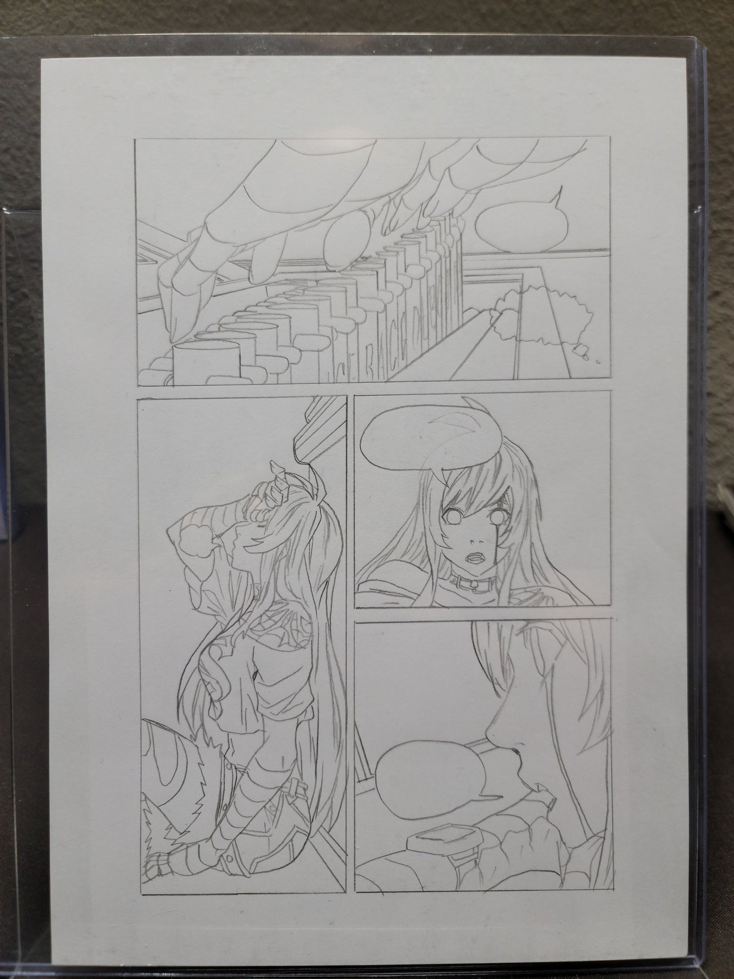 Scarlett #1 Pages (Pencils)