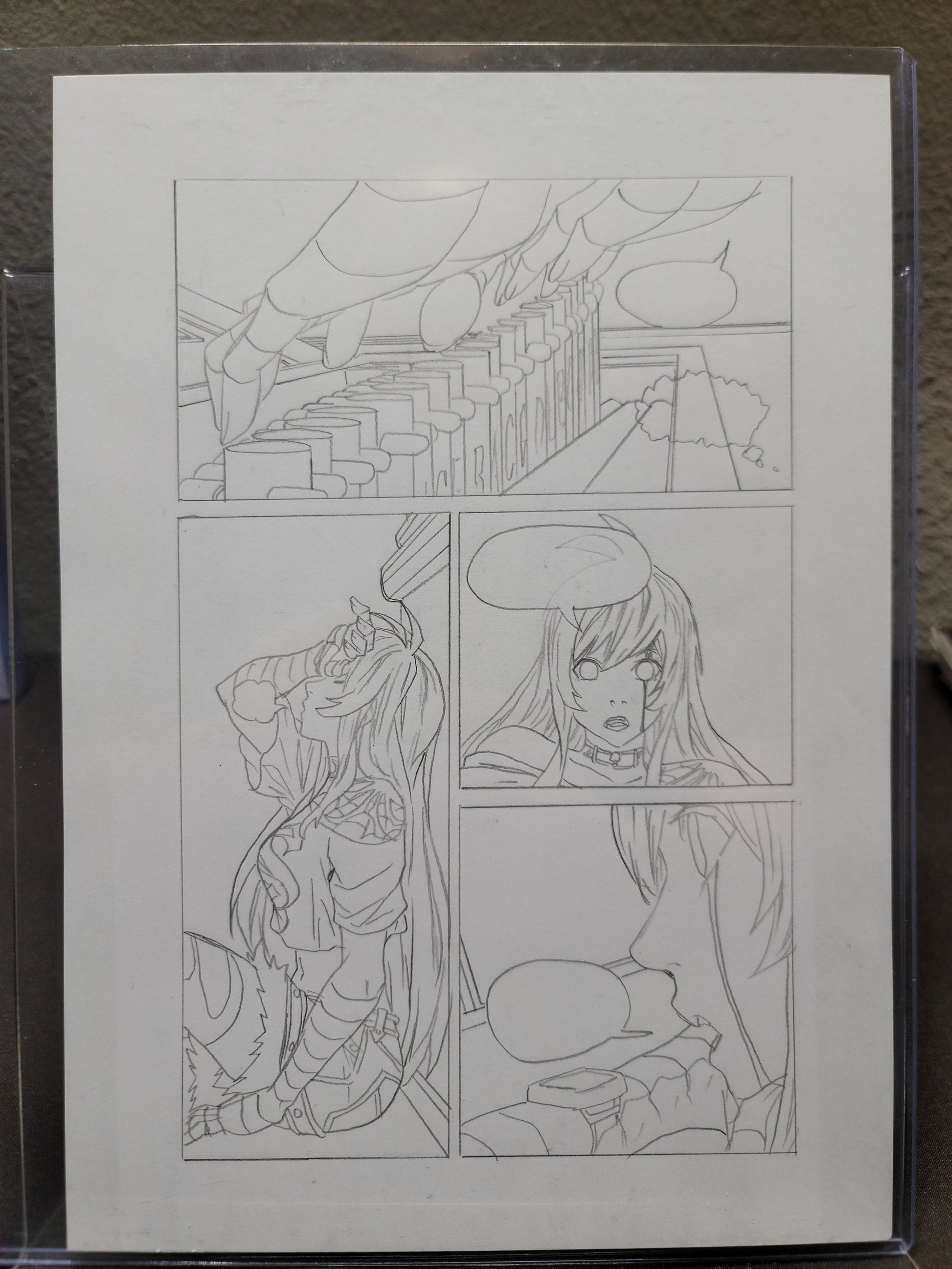 Scarlett #1 Pages (Pencils)