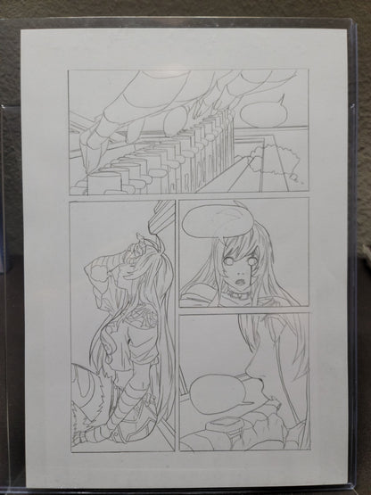 Scarlett #1 Pages (Pencils)