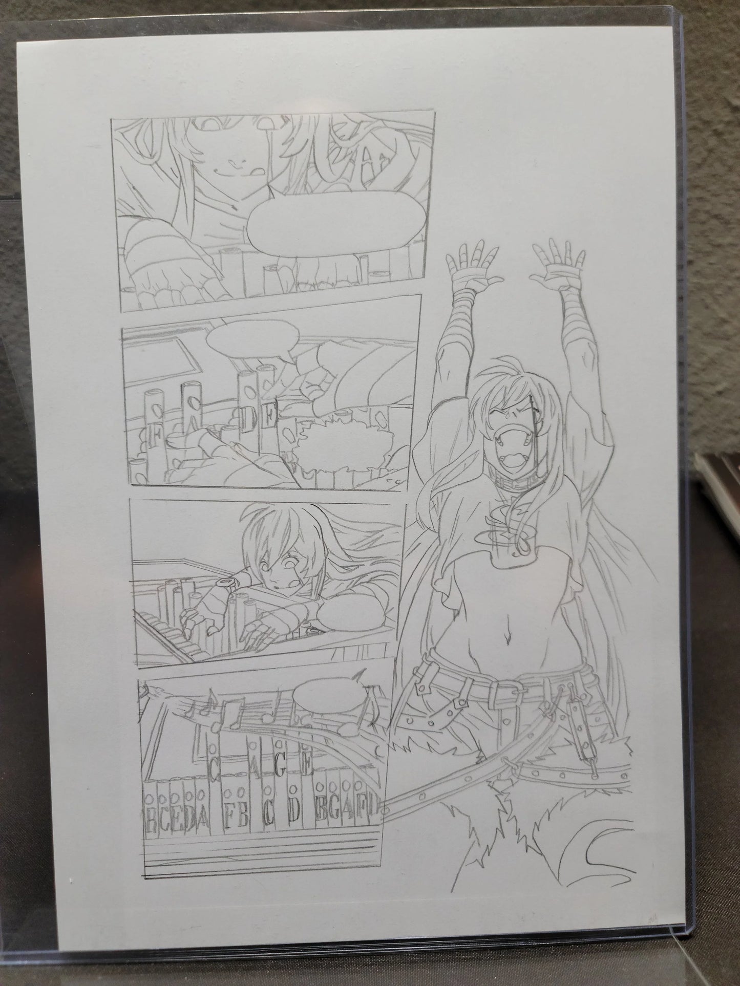 Scarlett #1 Pages (Pencils)