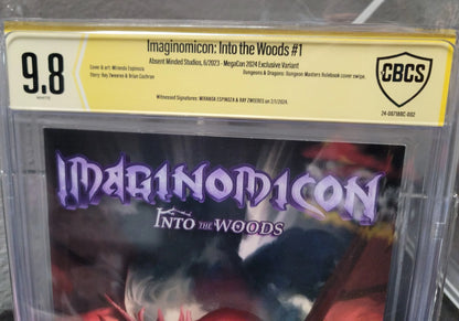 Imaginomicon: Into The Woods #1 MEGACON Exclusive CBCS 9.8 Double Signed by Ray Zweeres and Miranda Espinoza