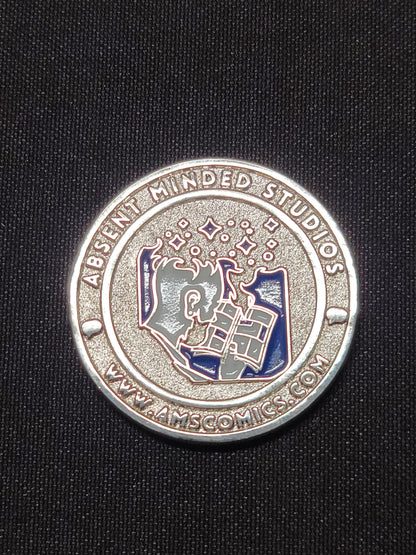Scarlett - Absent Minded Collectors Collector's Coin LTD 100 - Ivan Tao 1.5" Silver Tone