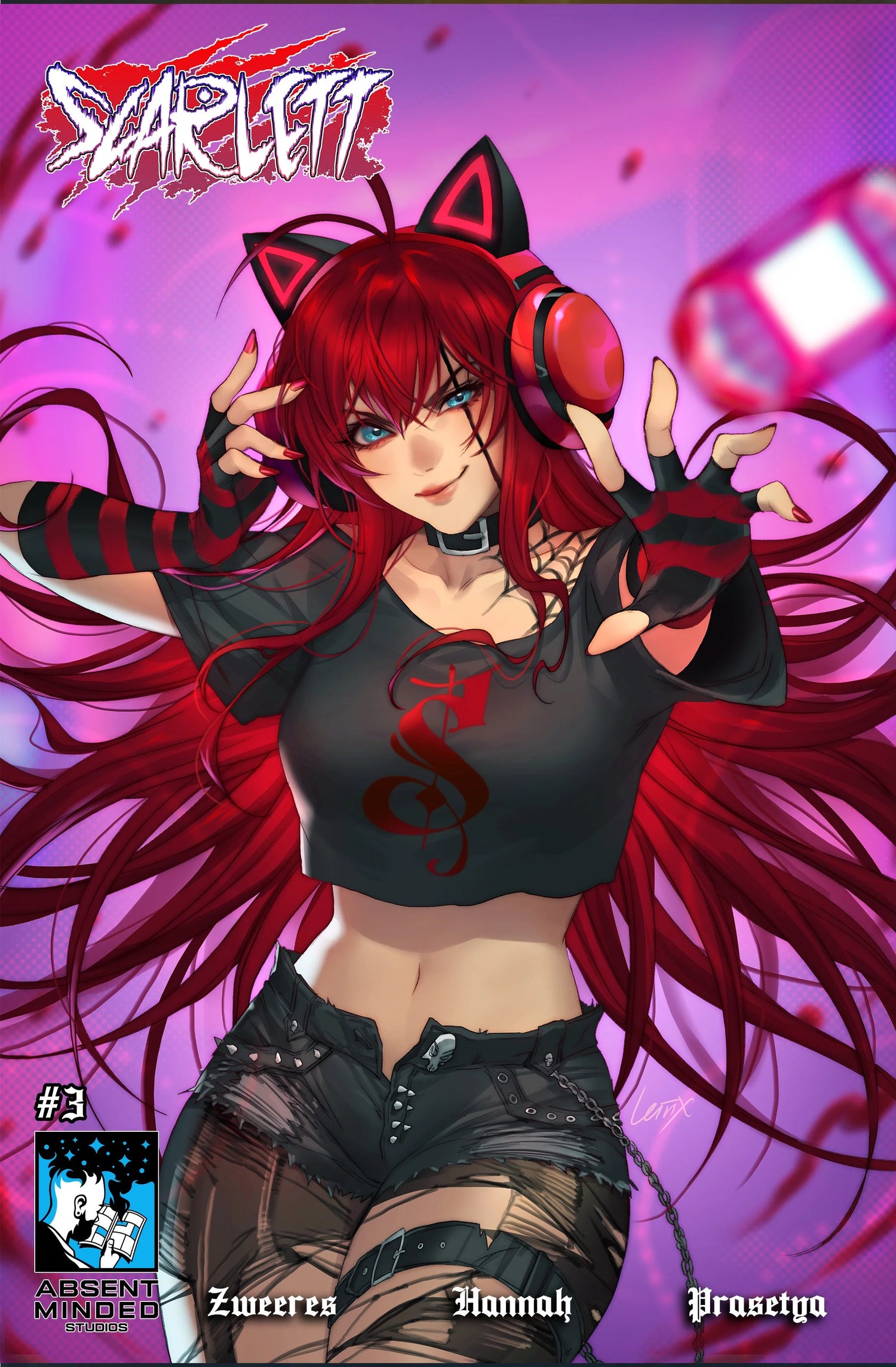 Scarlett #3 Cover B - Leslie Leirix Li