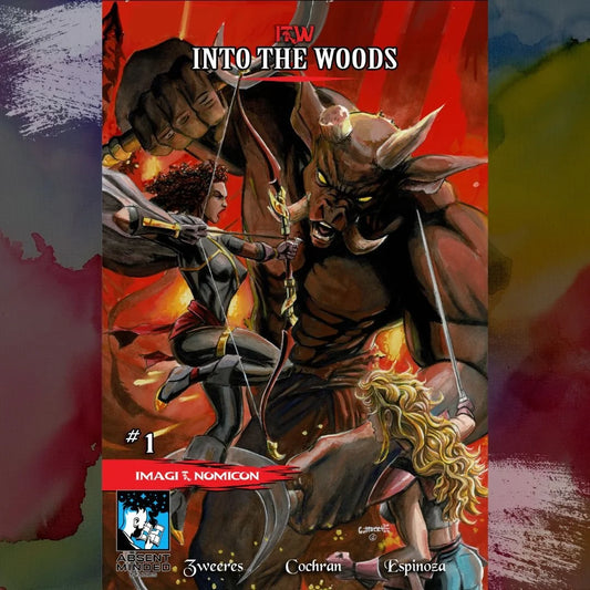 Imaginomicon: Into the Woods #1 D&D Player's Handbook Homage