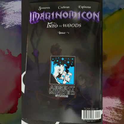 Imaginomicon: Into the Woods #1 D&D Dungeon Master Homage GLOW METAL LTD 10